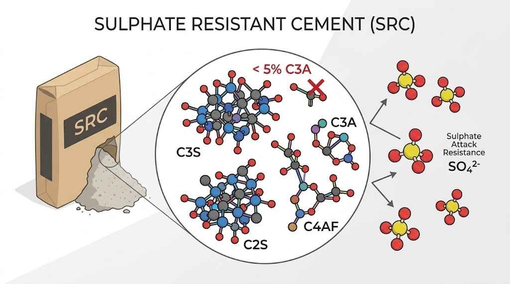 Sulphate Resistant Cement Certificate of Analysis