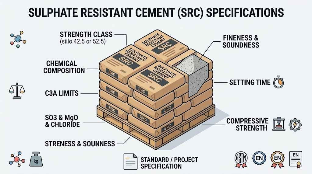 Sulphate Resistant Cement Quality and Specifications