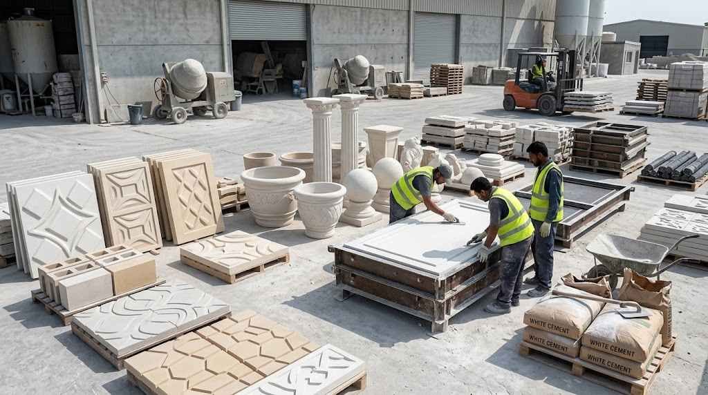 White Cement for Architectural Concrete